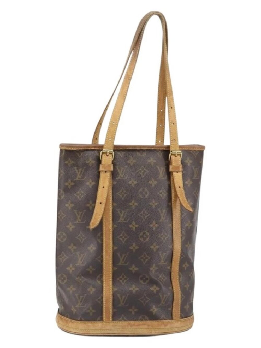 LOUIS VUITTON Monogram Bucket GM Shoulder Bag M42236 LV Auth bs33062